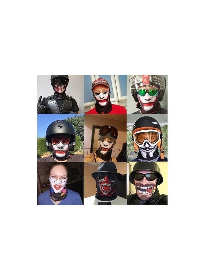 amazing.EGP Bandana Face Mask for Rave Dust Wind Scarf Face Neck Pouch Tube Mask Headwear Face Mask Motorcycle Mask for Women Men Kids (PL180261) - Image 2